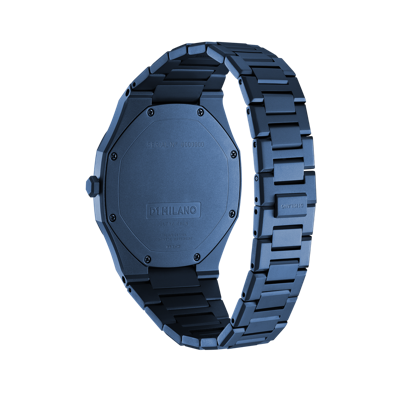 D1 Milano Watch Ultra Thin Bracelet 40 Mm In Blue