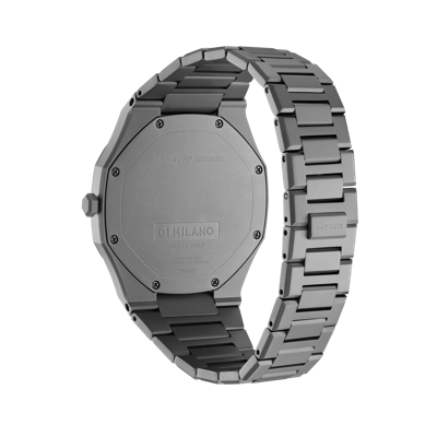 Shop D1 Milano Watch Ultra Thin Bracelet 40 Mm In Grey