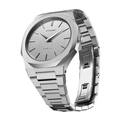 Shop D1 Milano Watch Ultra Thin Bracelet 40 Mm In White