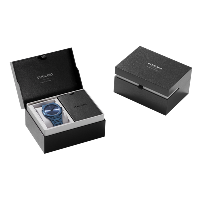 D1 Milano Watch Ultra Thin Bracelet 40 Mm In Blue