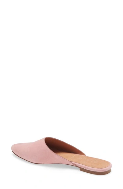 Shop Madewell Remi Mule In Weather Berry Suede