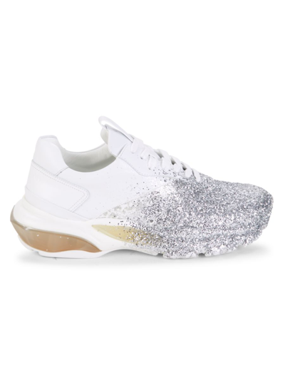 Valentino Men's Sneakers In White Silver | ModeSens