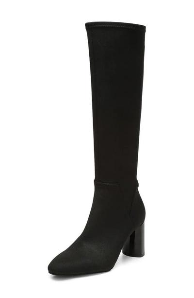 Shop Nydj Tivi Knee High Boot In Black
