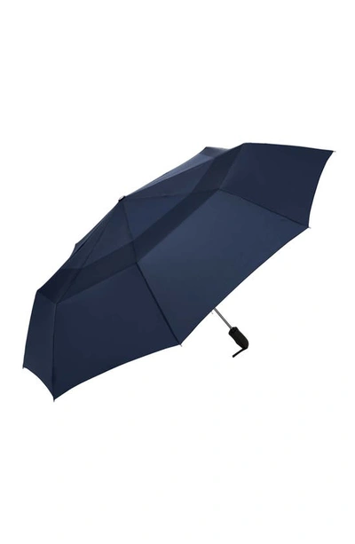 Shop Shedrain Jumbo Windjammer Umbrella In Navy