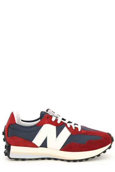 Shop New Balance 327 Low In Red