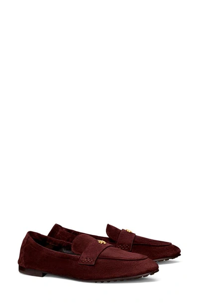 Shop Tory Burch Ballet Loafer In Plum