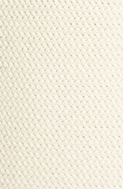 Schott Military Henley Sweater In Off White