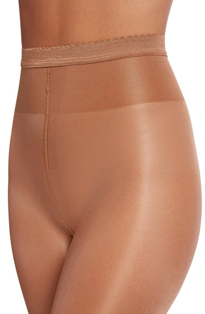 Shop Wolford Neon 40 Pantyhose In Soft Cacao