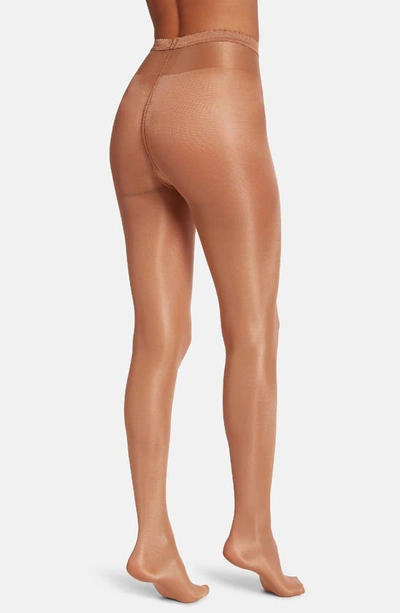 Shop Wolford Neon 40 Pantyhose In Soft Cacao