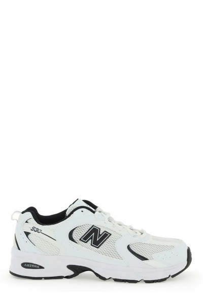 Shop New Balance 530 Round Toe Lace In White