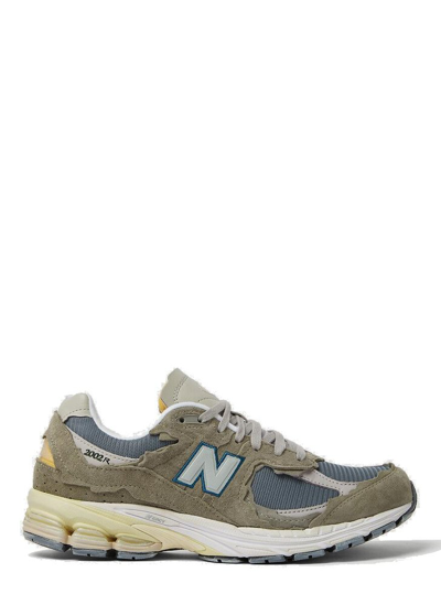 Shop New Balance 2002r Protection Pack Lace In Green