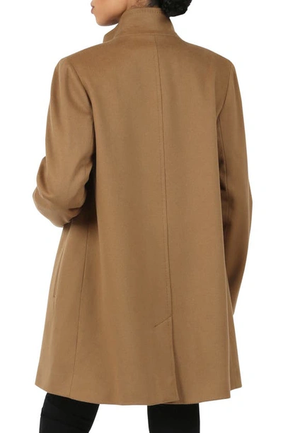 Shop Fleurette Dawn Wool Coat In Vicuna