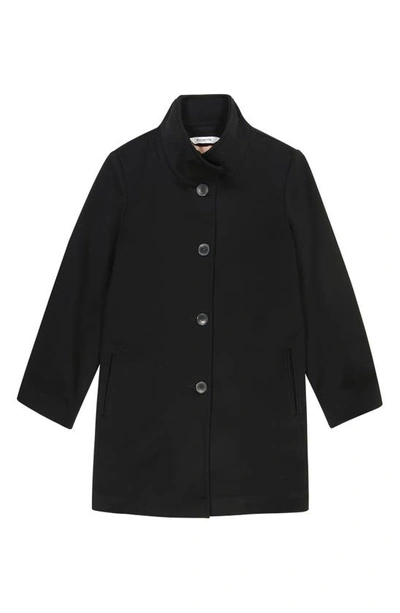 Shop Fleurette Dawn Wool Coat In Black