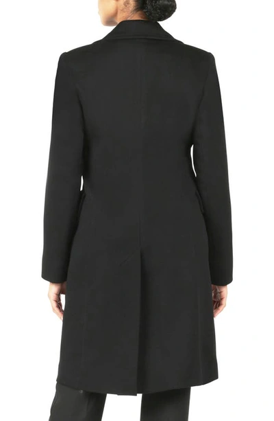 Shop Fleurette Reed Wool Coat In Black