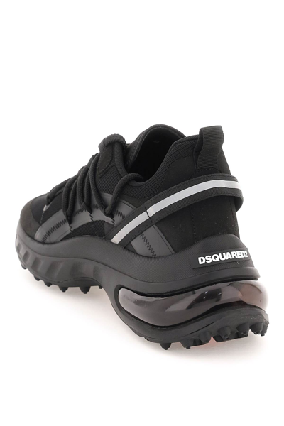Shop Dsquared2 Bubble Sneakers In Black