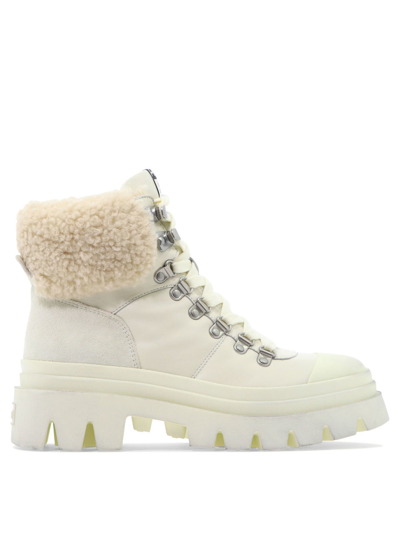 Shop Ash Women's White Other Materials Ankle Boots