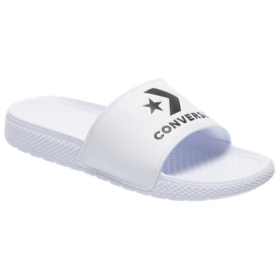 Shop Converse Mens  All Star Slide In White/black