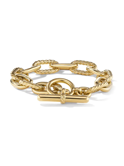 Shop David Yurman Women's Dy Madison 18k Yellow Gold Toggle Bracelet