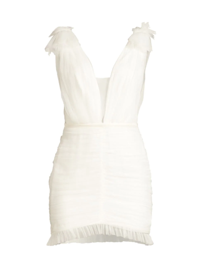 Shop Sau Lee Women's Harlie Body-con Cocktail Dress In Ivory
