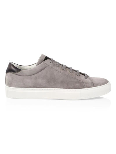 Shop To Boot New York Men's Pacer Suede Runner Sneakers In Cement Anthracite
