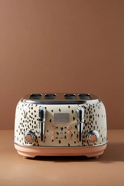 Shop Haden X Poodle & Blonde Margate Four-slice Toaster In Black