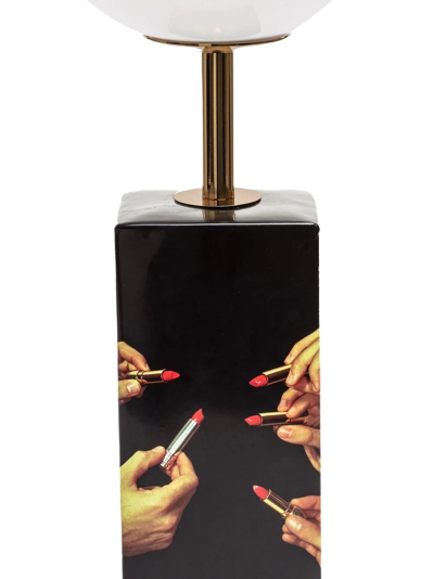 Seletti Lipsticks Table Lamp In Black