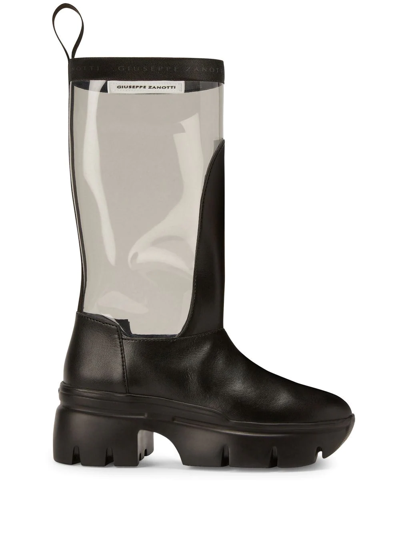 Shop Giuseppe Zanotti Apocalypse Riot Mid-calf Boots In Black