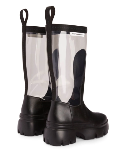 Shop Giuseppe Zanotti Apocalypse Riot Mid-calf Boots In Black