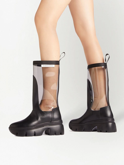 Shop Giuseppe Zanotti Apocalypse Riot Mid-calf Boots In Black