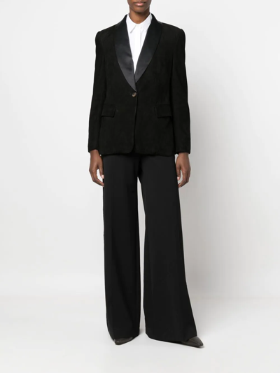 Shop Brunello Cucinelli Single-breasted Tailored Blazer In Black