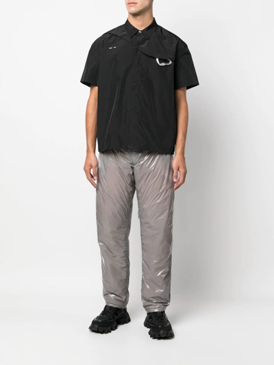 44 Label Group Grey Blow Out Trousers In Grau