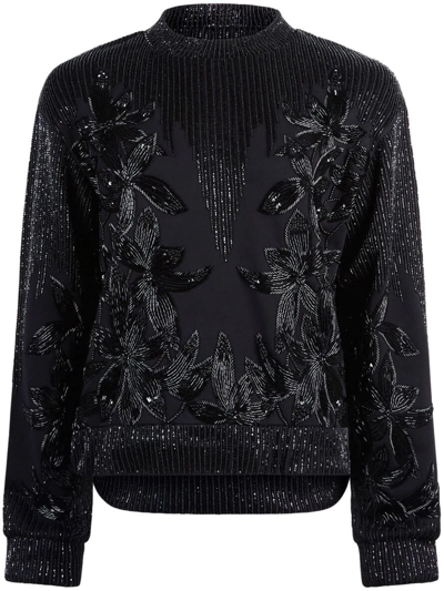 Rta Emma Bead-embellished Jumper In Black