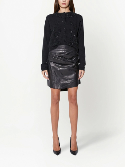 Rta Doris Mini Skirt In Black
