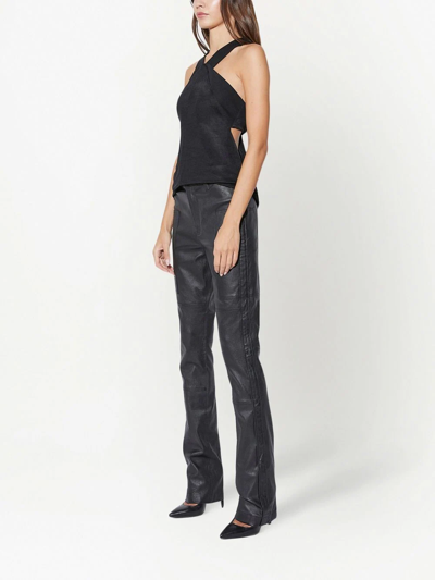 Rta Malka Slim-fit Trousers In Black