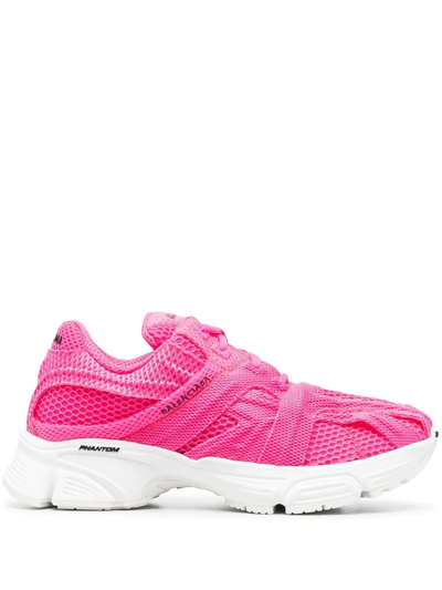 Balenciaga Phantom Monocolor Mesh Trainer Sneakers In Pink Fluo White |  ModeSens