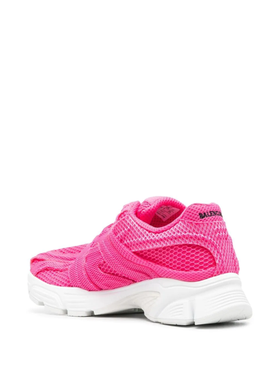 Shop Balenciaga Phantom Bicolour Sneakers In Rosa