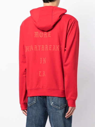 Mostly Heard Rarely Seen 8-bit No More Heartbreaks Long-sleeve Hoodie In Rot