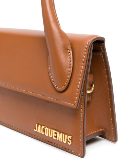 Shop Jacquemus Le Chiquito Mini Bag In Brown