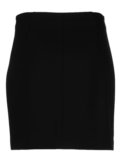 Lardini Fitted Mini Skirt In Schwarz