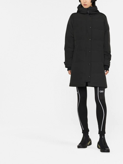 Canada Goose Shelburne Hooded Arctic-tech Parka In Black