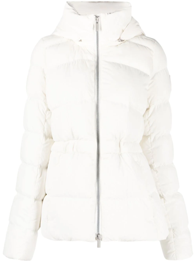 Canada Goose Aurora Hooded 750 Fill Power Down Parka In Weiss