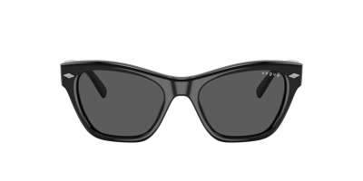 Shop Vogue Eyewear Woman Sunglasses Vo5445s In Dark Grey