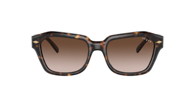 Shop Vogue Eyewear Woman Sunglasses Vo5444s In Brown Gradient