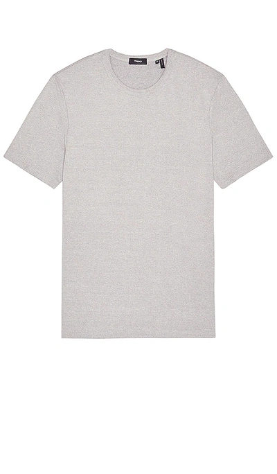 Shop Theory Essential T-shirt In Grey Multi