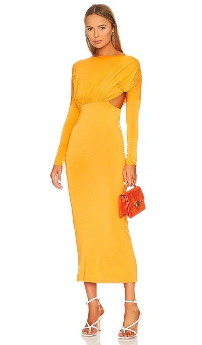 Shop The Line By K Pascal Dress In Tangerine