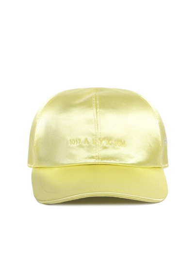 Shop Alyx Logo Embroidered Baseball Cap In Yellow