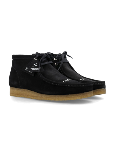 Shop Undercover Wallabee Boot In Black