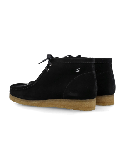 Shop Undercover Wallabee Boot In Black