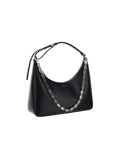 Shop Givenchy Moon Cut Small Bag In Nero