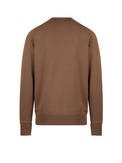 Shop Fred Perry Sweater In Brown